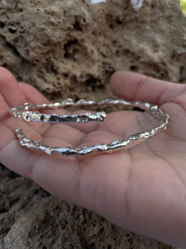 Molten Flow — 925 Sterling Silver